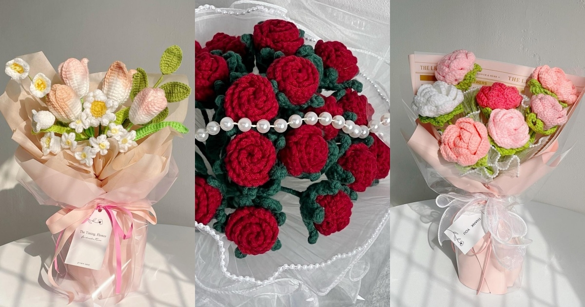 編輯私心推「針織花束」不凋謝也夠上相！