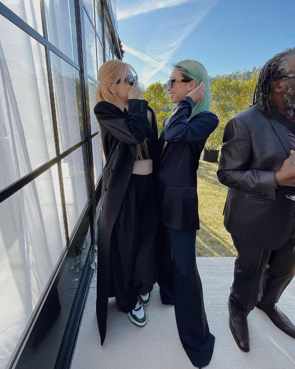 Rose、章凝時尚品味相似。