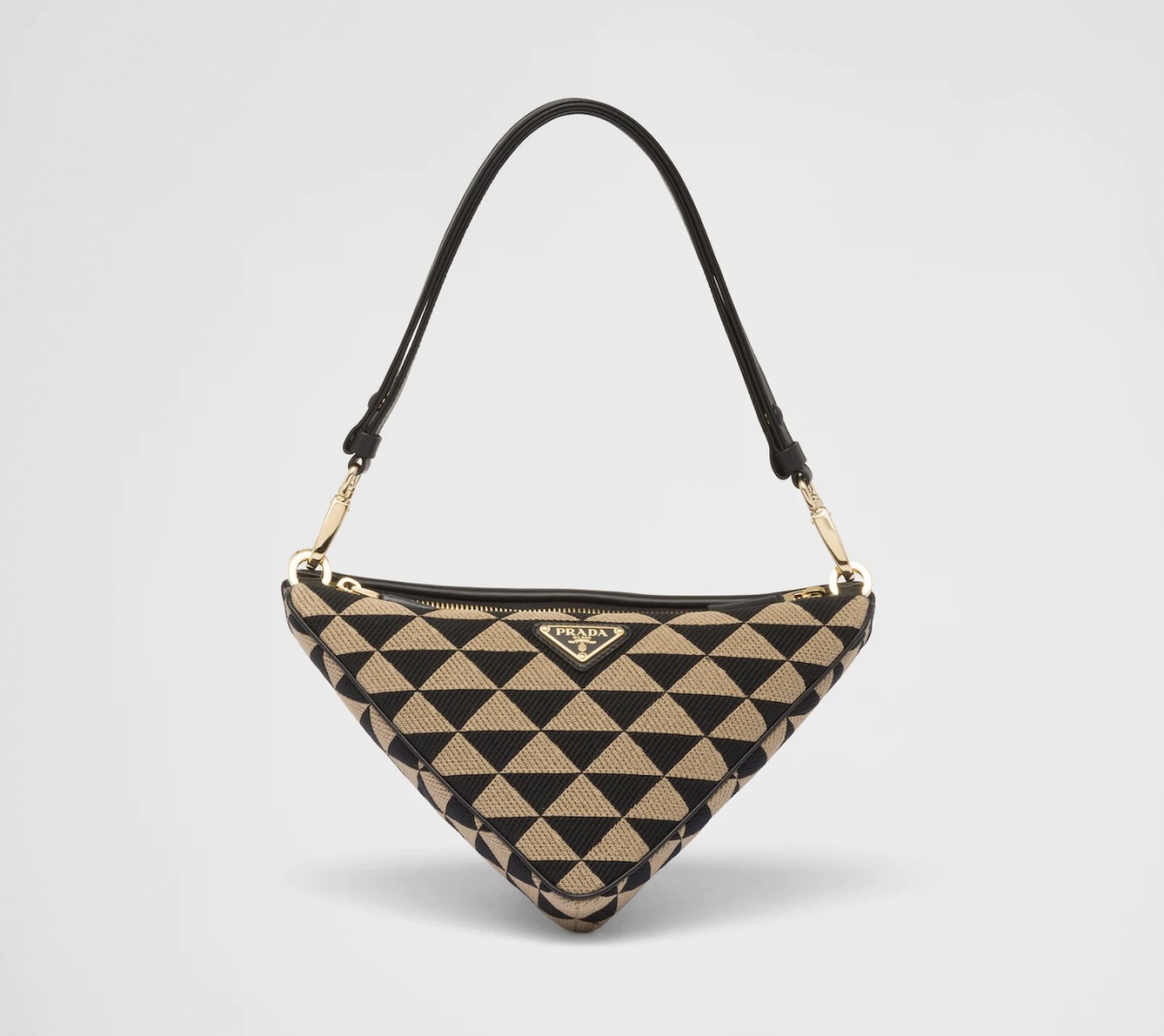 Prada Symbole皮革及布質迷你手袋 NT$ 110,000