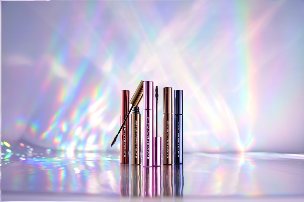 1028 飛激長瞬翹防水睫毛膏EX黑色、濃縮咖、朱古棕、栗果棕★、靛暮黑★ 8g,NT$390