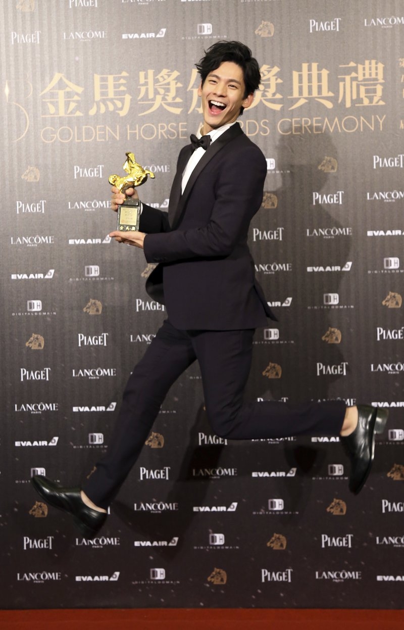 林柏宏當年獲得金馬獎最佳男配角獎，令在座觀眾跌破眼鏡。