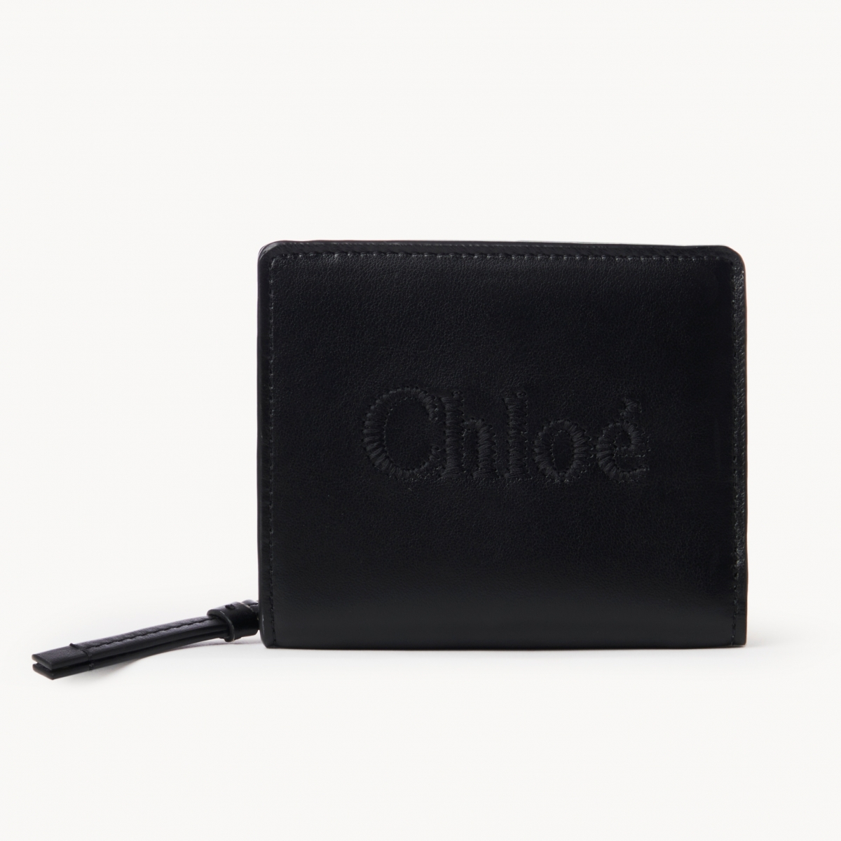 Chloé Sense 黑色短夾，NT$18,900