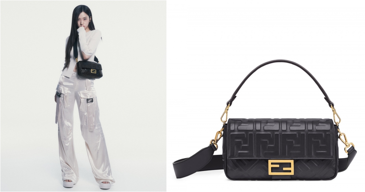 FENDI FF LOGO壓紋 Baguette，NT$102,000