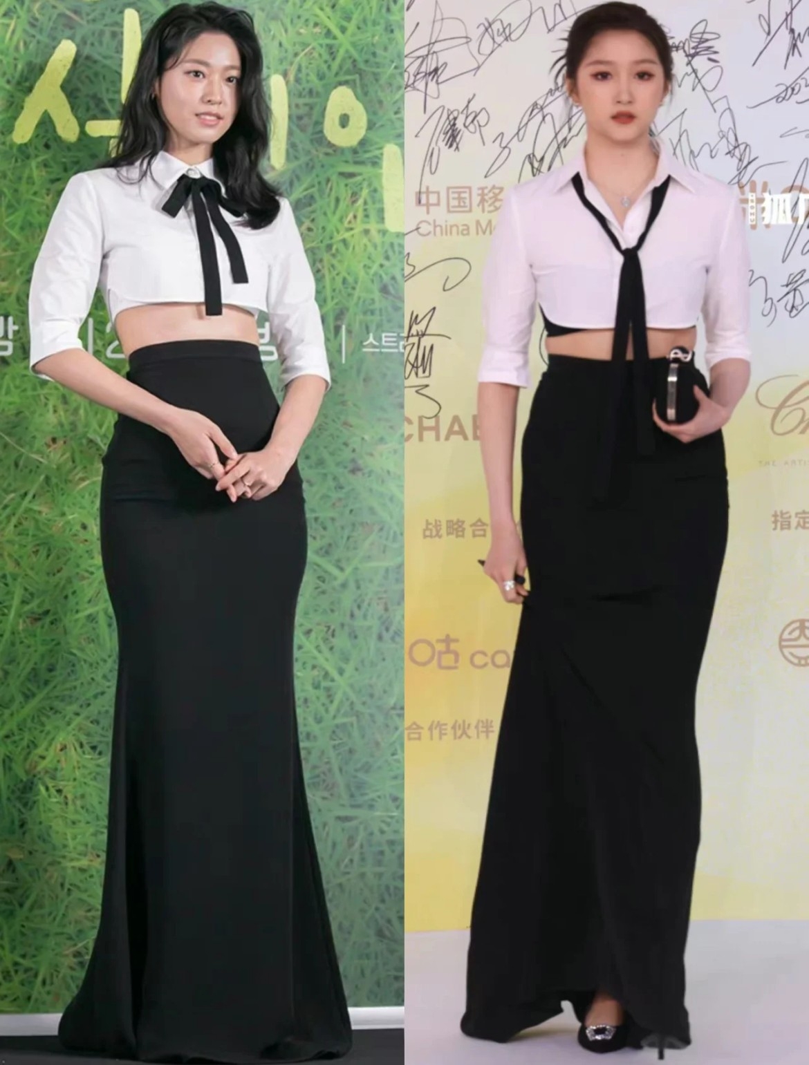 金雪炫撞衫關曉彤