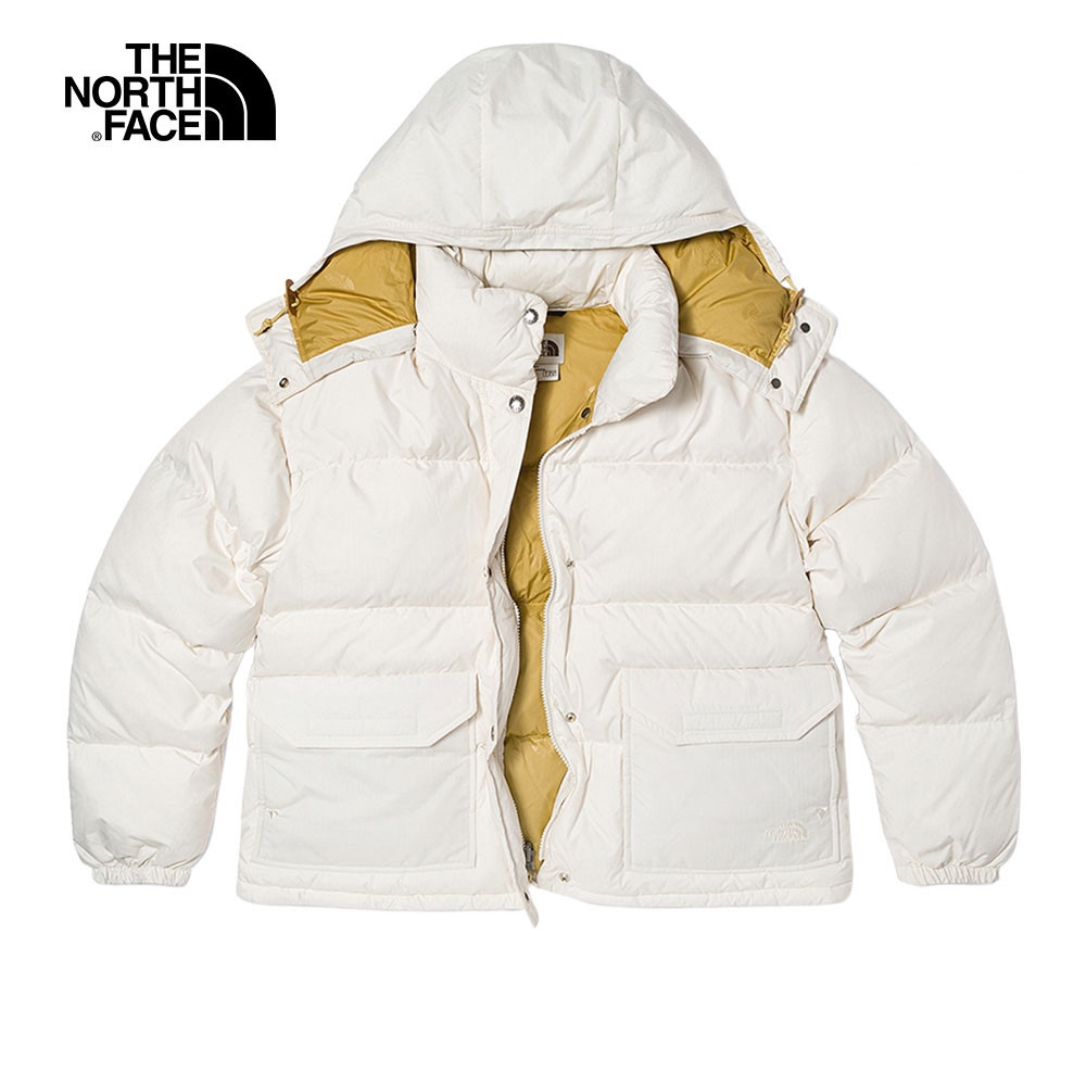 The North Face北面女款白色防風防潑水可拆式連帽羽絨外套NT$11,904