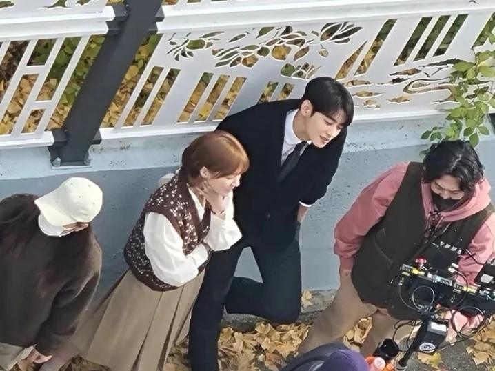 車銀優、朴圭瑛同框路透照