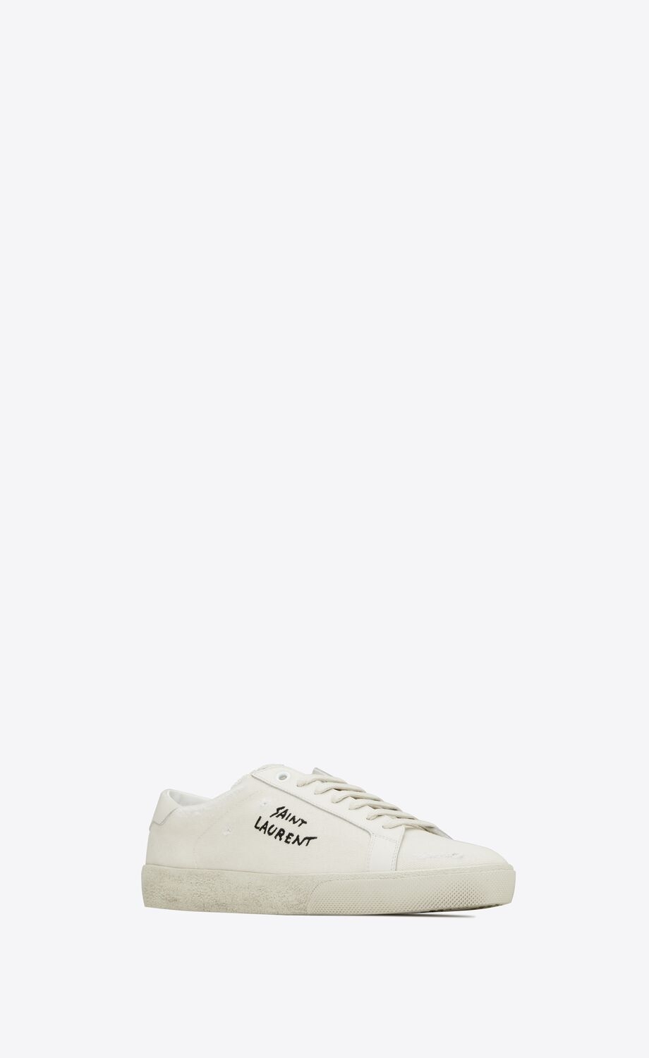 COURT CLASSIC SL:06帆布及皮革刺繡運動鞋NT$ 24,300