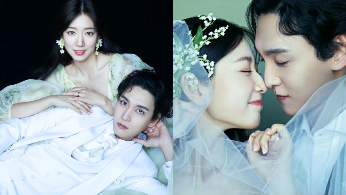 韓劇女神朴信惠的絕美婚紗照太幸福!