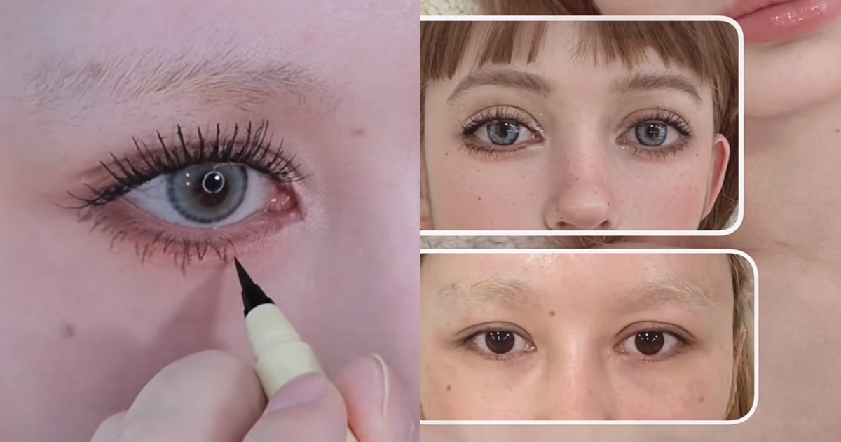 第四步：畫眼線