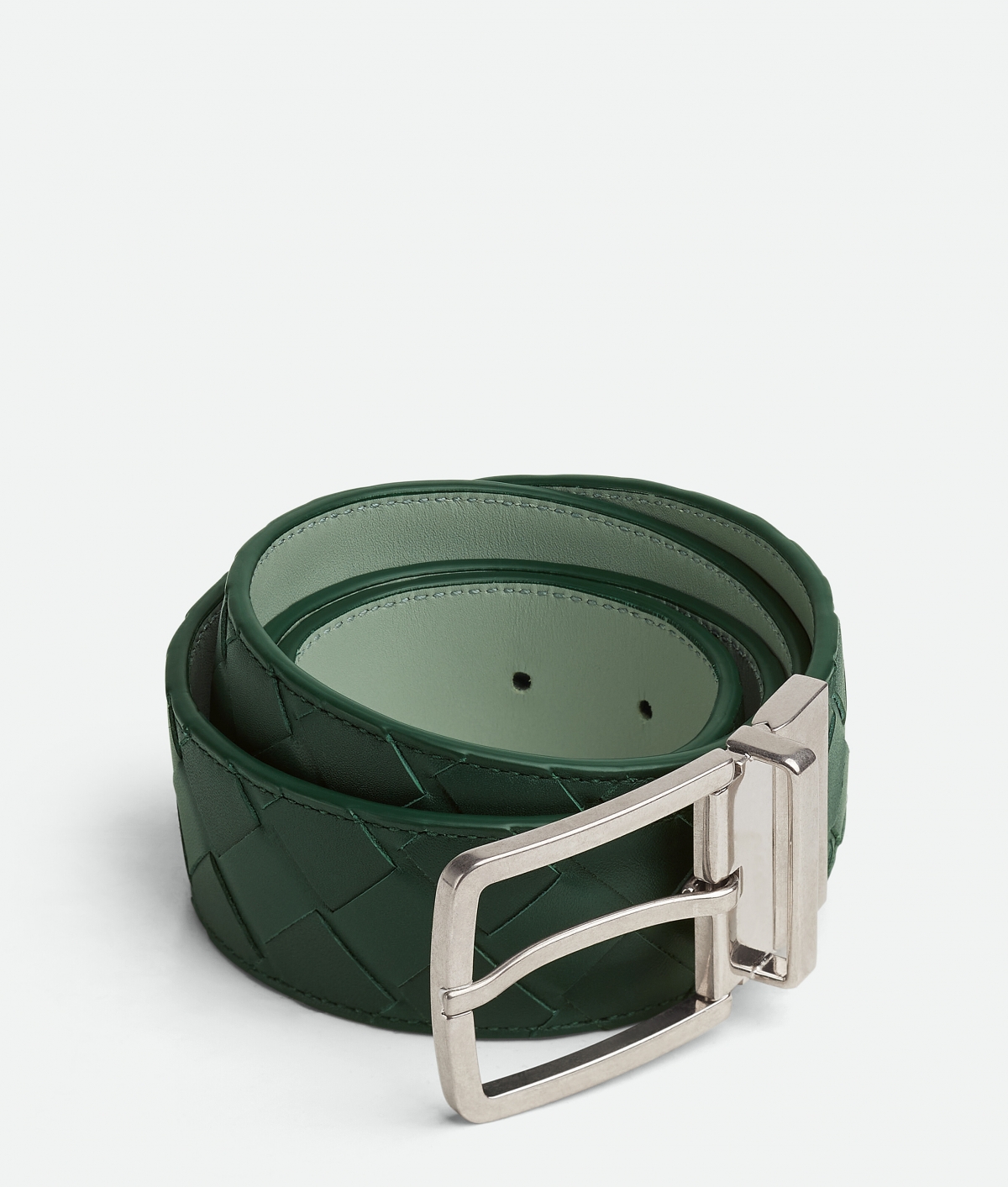 INTRECCIATO 撞色編織皮帶 $24800