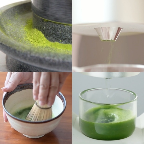 Cuzen Matcha抹茶研磨機模擬真人沖泡抹茶