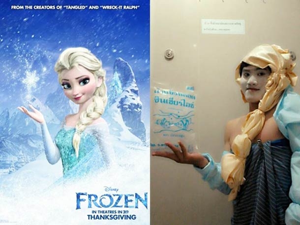 《冰雪奇緣》的艾莎女王