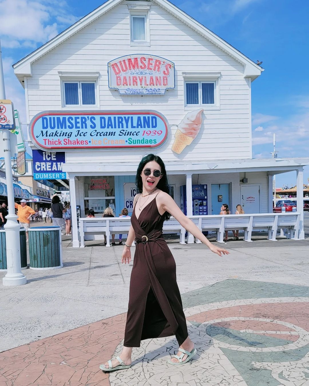 丹妮婊姐被問想要什麼樣的愛情，她回答「幸福的婚姻」