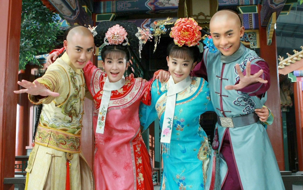 「中戲校草」張睿在《新還珠格格》是演五阿哥永琪。