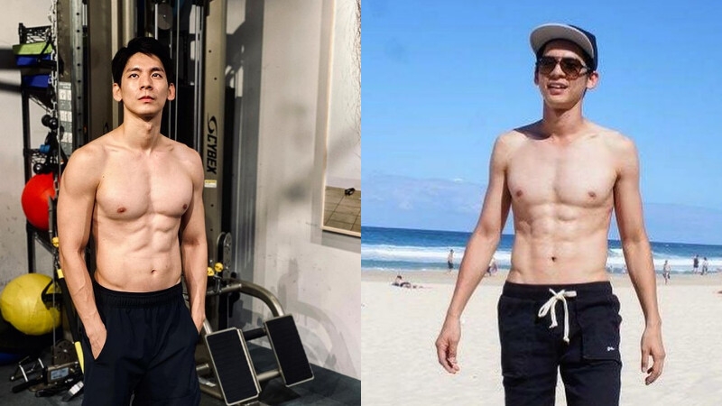 林柏宏的肌肉進化史令人吃驚。