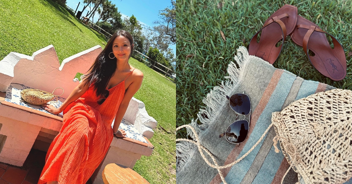 孫芸芸熱愛大自然和花草。