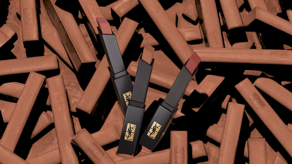 奢華緞面絨霧唇膏#小黑條