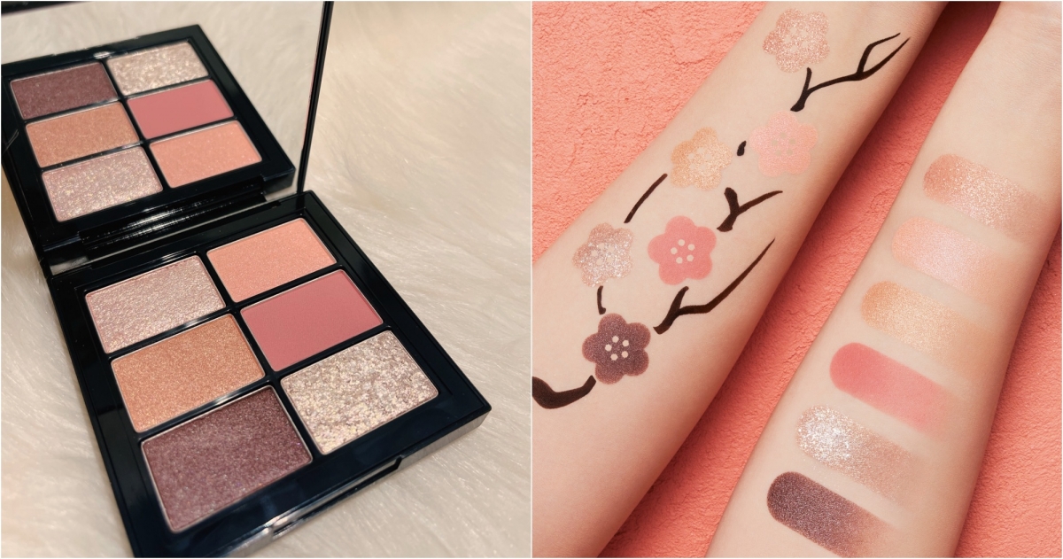 植村秀 時尚大師6色眼影盤#清甜粉薑,NT$2,200