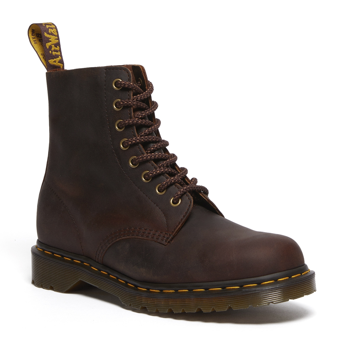 WAXED FULL GRAIN PACK 1460 PASCAL CHESTNUT BROWN_NTD. $7,680