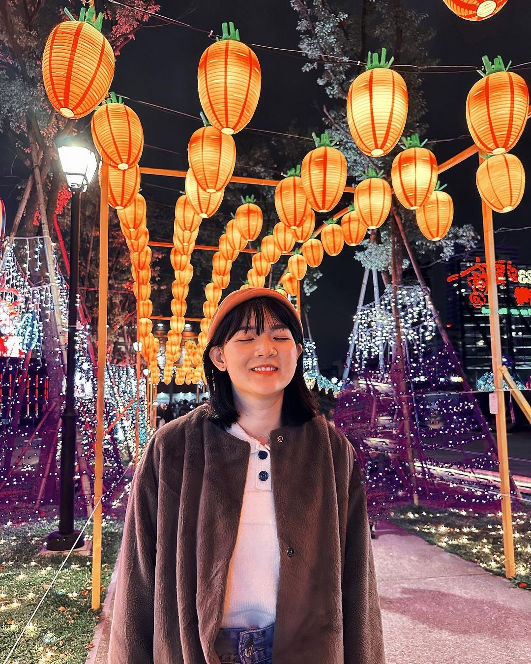 2023台灣燈會必拍打卡點3：紅蘿蔔祈福燈林