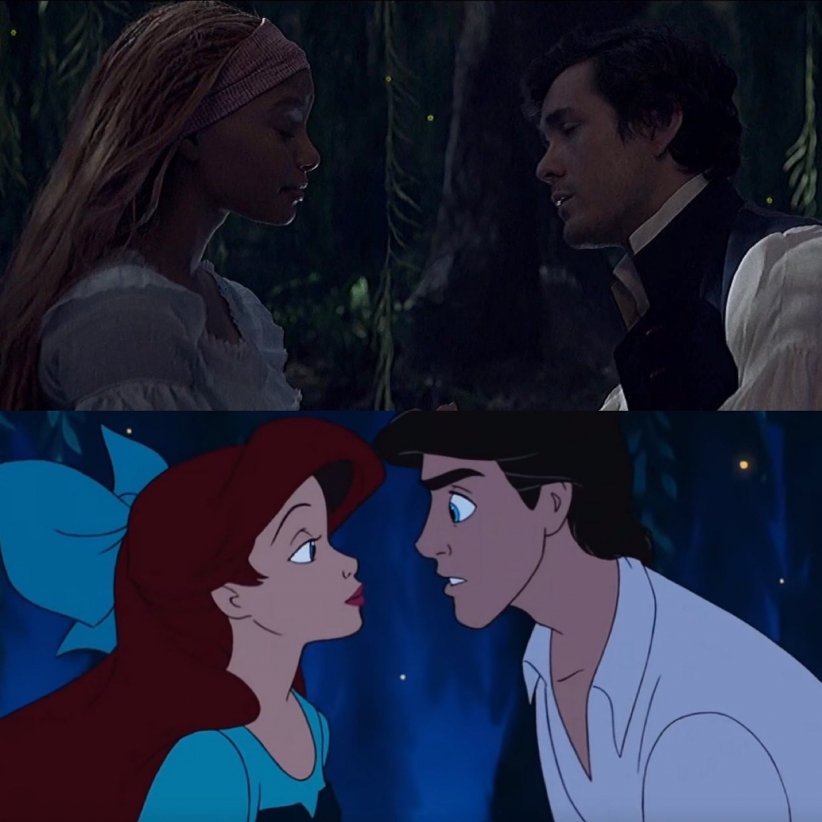 《小美人魚》真人版重現船上鏡頭，不過畫面暗了許多