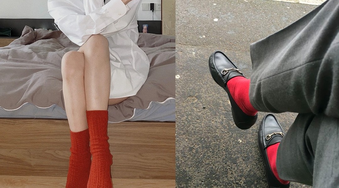 紅色襪子