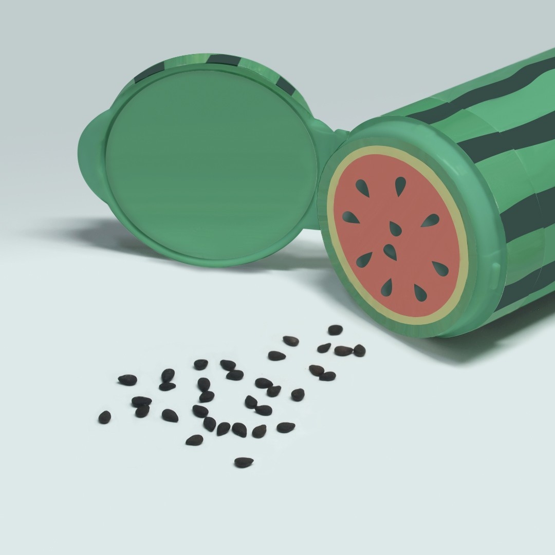 西瓜調味瓶灑出來的籽不是西瓜而是…