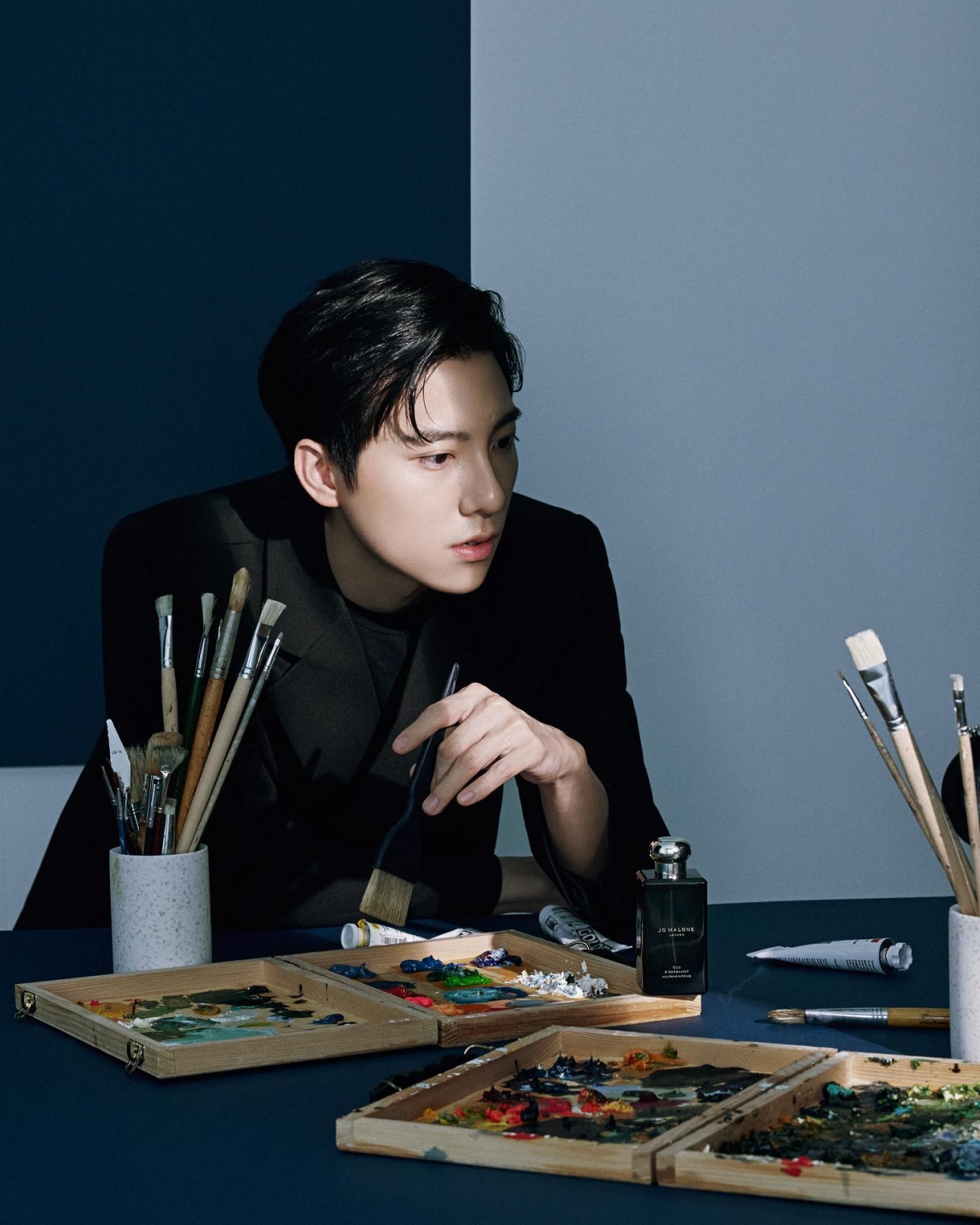 彭千佑熱愛藝術。