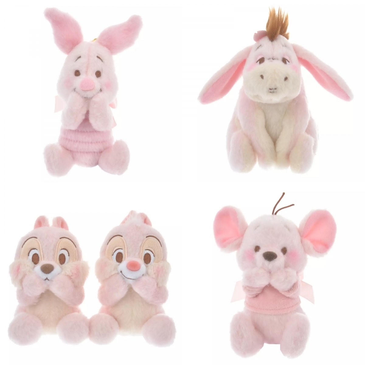 櫻花系列毛絨玩偶鑰匙圈