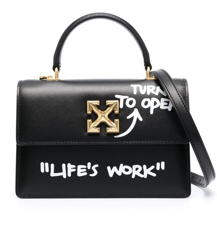 Off-White Jitney 1.4 tote bag,約$52,900(BY farfetch)