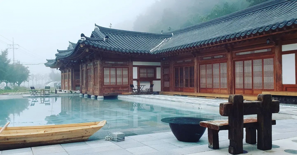 人氣滾燙的熱門景點「所陽韓屋」散發著靜謐之美。