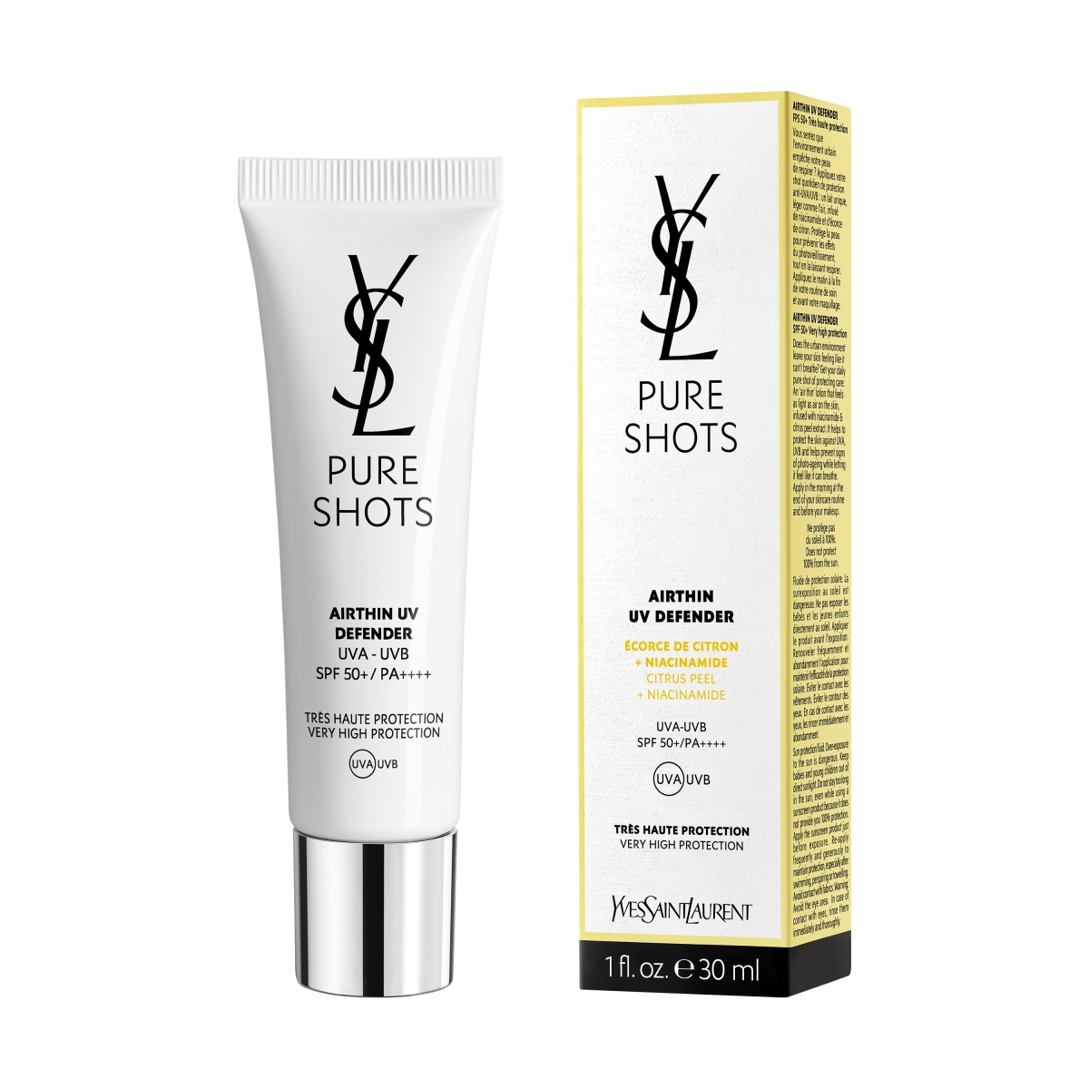 YSL 極效活萃輕盈UV防曬凝露SPF 50+PA++++30ML,NT$2,300