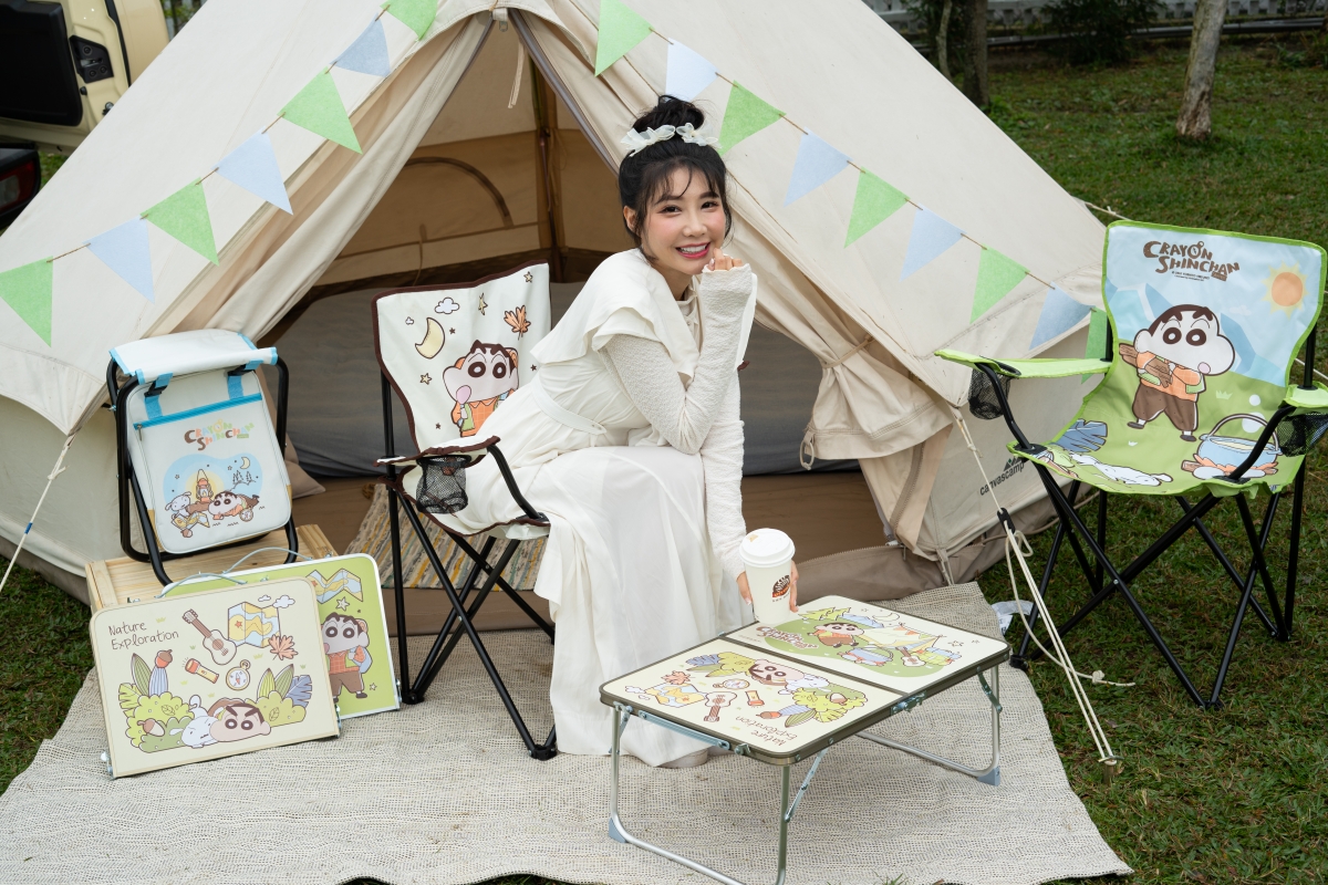 蠟筆小新單人摺疊椅