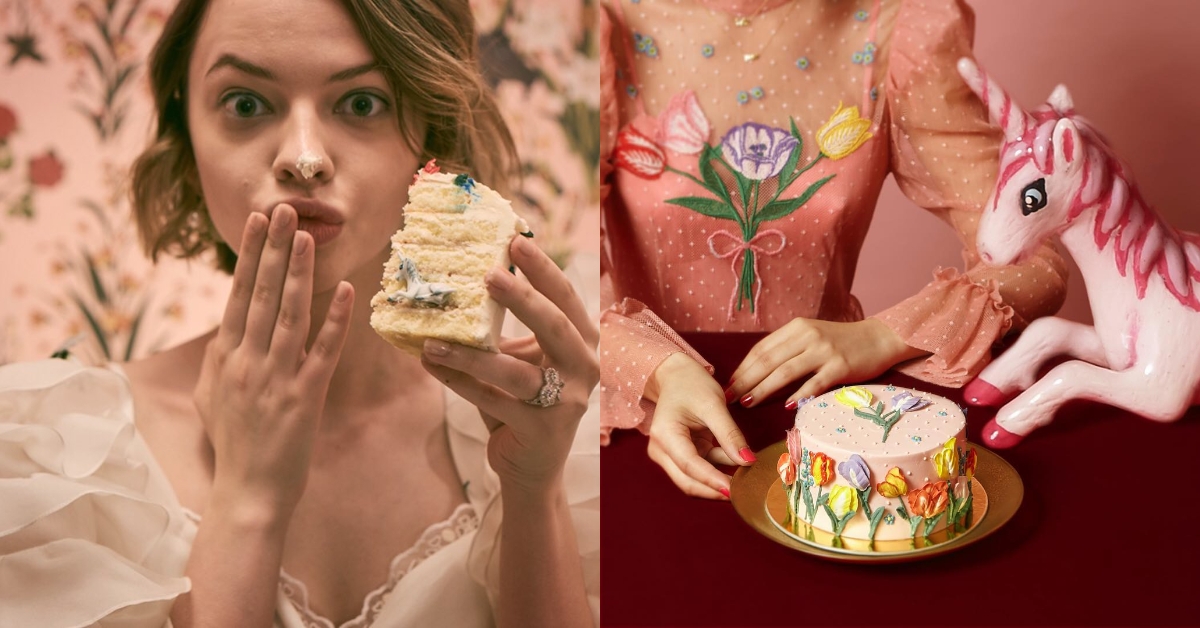 「Sretsis Parlour」花卉蛋糕做工精緻,奶油打造的鬱金香實在太美。