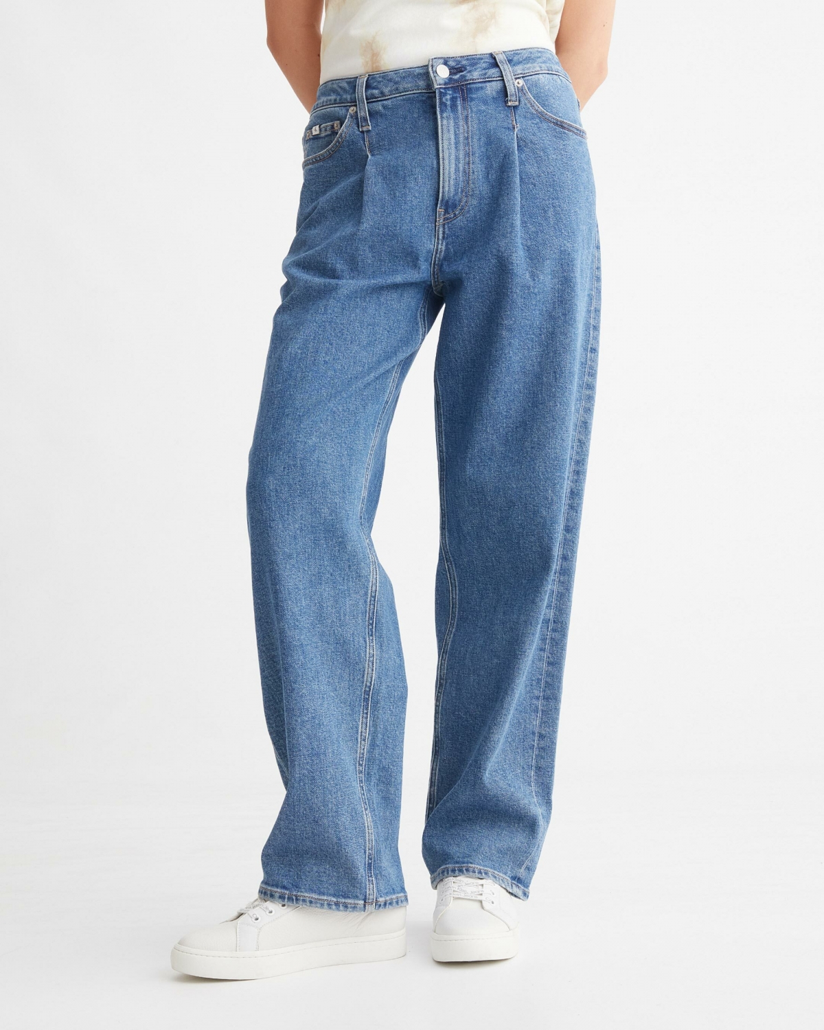 Calvin Klein_90s 直筒再生棉牛仔褲_定價$6,680