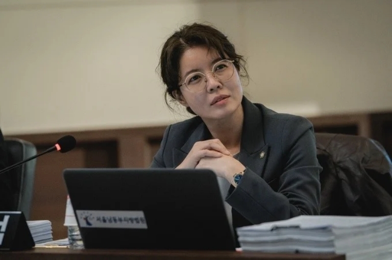 《黑道律師文文森佐》裡的大反派「尊巴舞」大媽