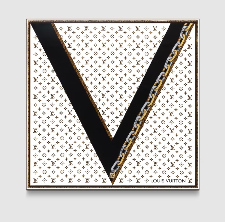 Louis Vuitton Monogram Snake It 90方巾,NT$17,500