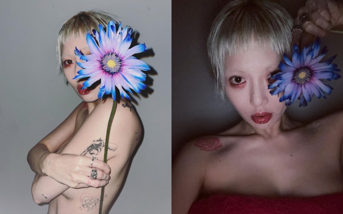 泫雅「耳下激短髮」撞臉DAWN