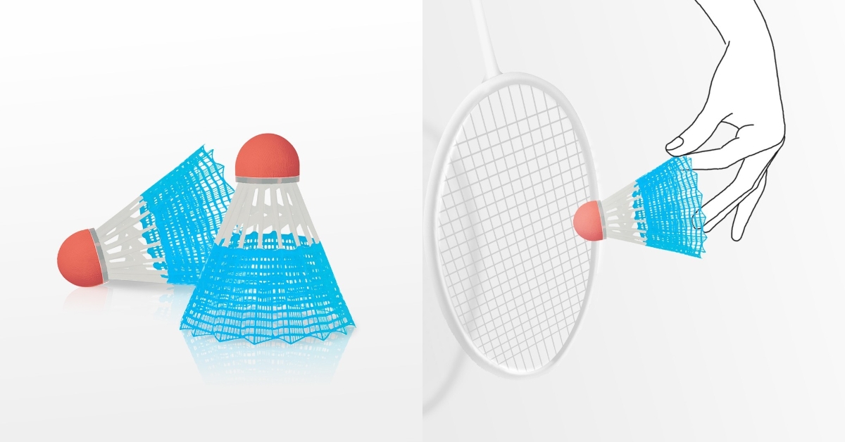 富士山造型羽毛球真的是日本人的驕傲呀!