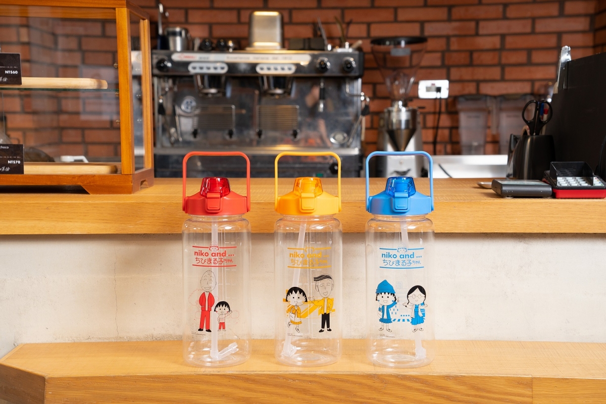 櫻桃小丸子大容量運動水壺2L