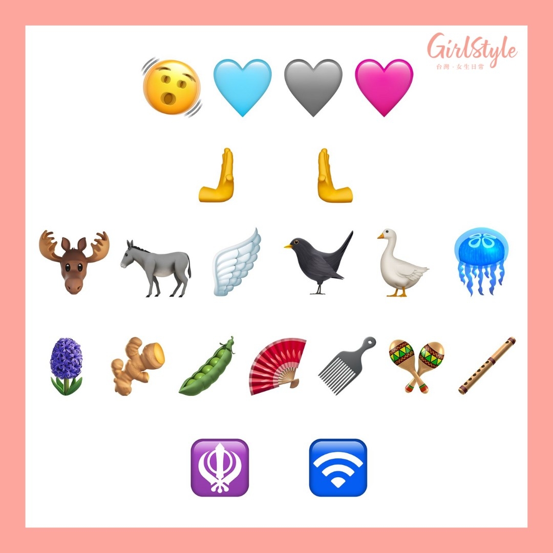 iOS 16.4 更新功能1:21個全新Emoji