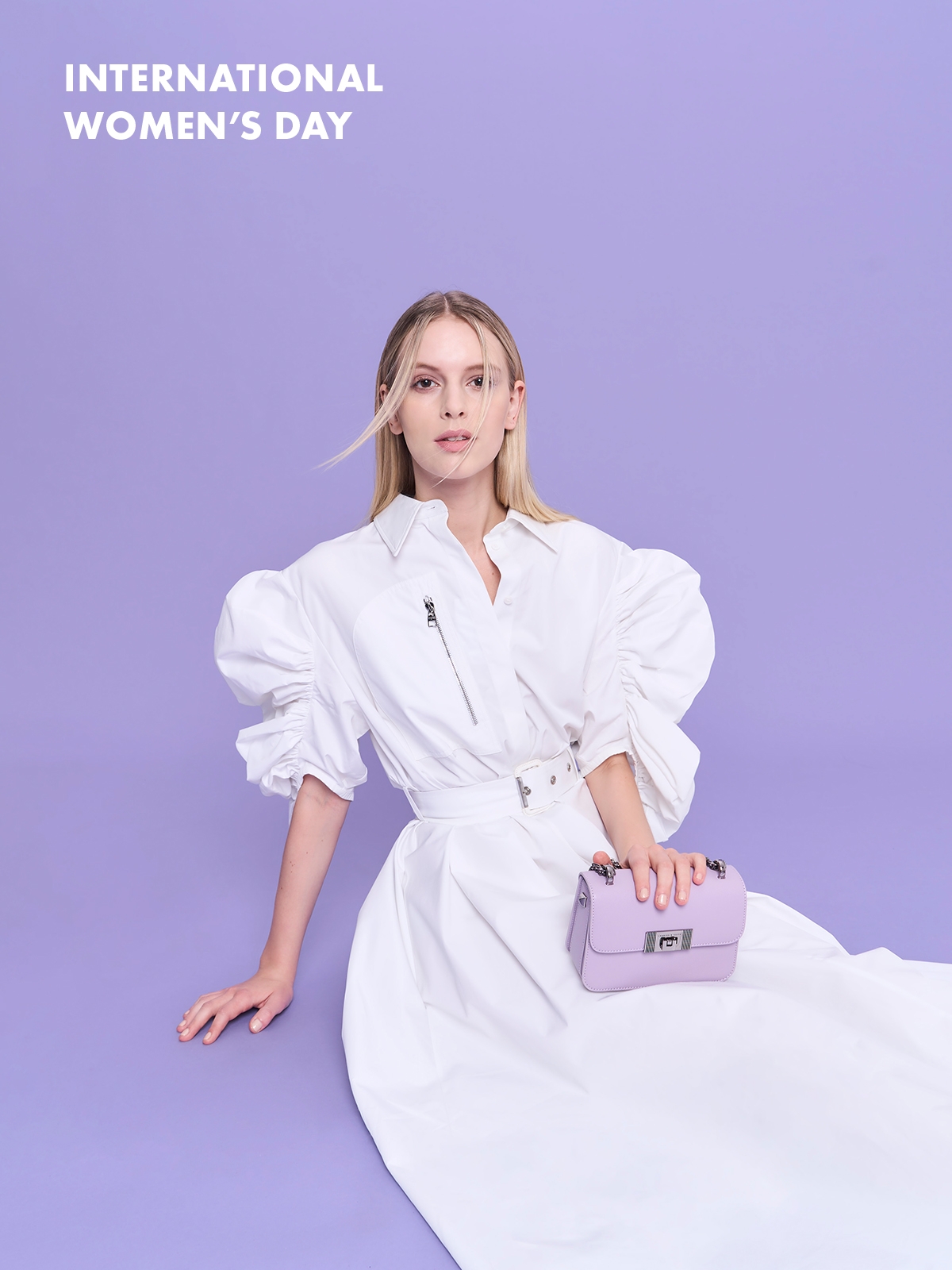 CHARLES & KEITH Alia 花之精靈鍊條包,NT$2,290