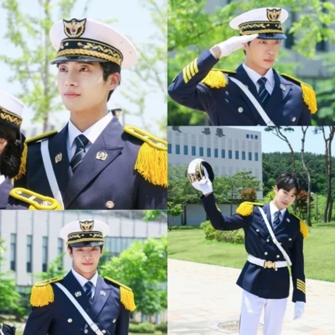 秋英宇在《警察課程》飾演菜鳥新生。