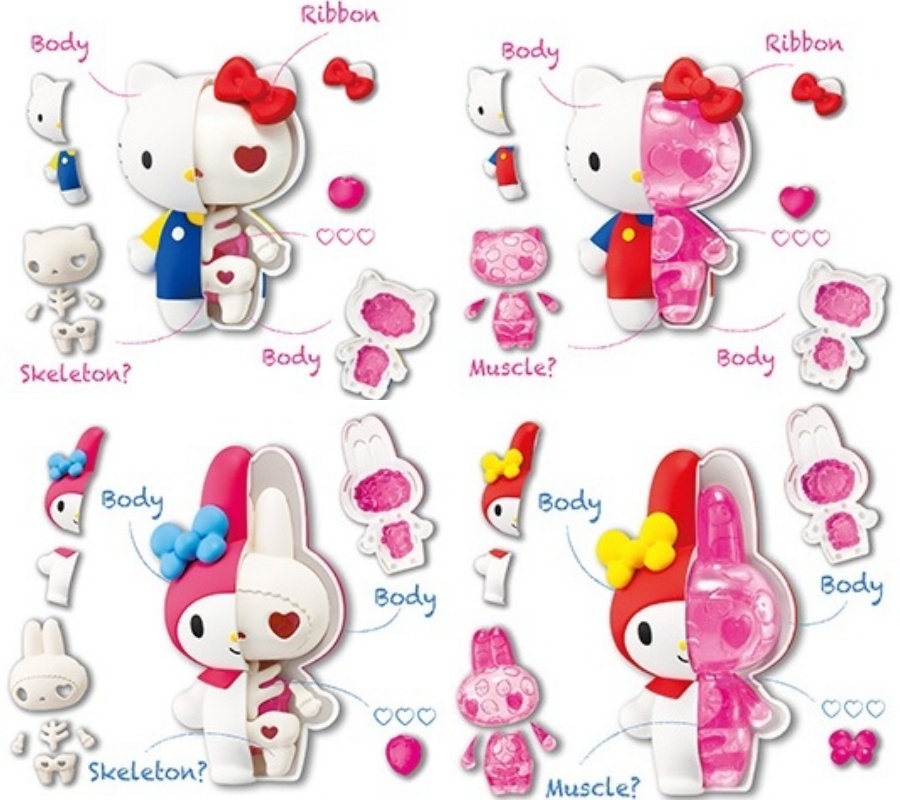 三麗鷗於2019年推出的第一代解體公仔