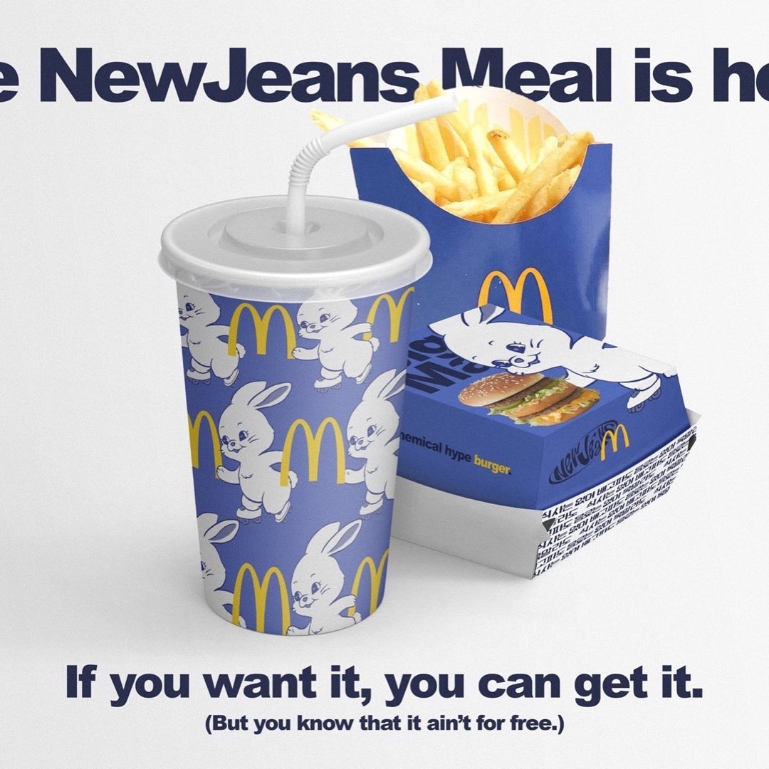 NewJeans X 麥當勞 包裝出爐？