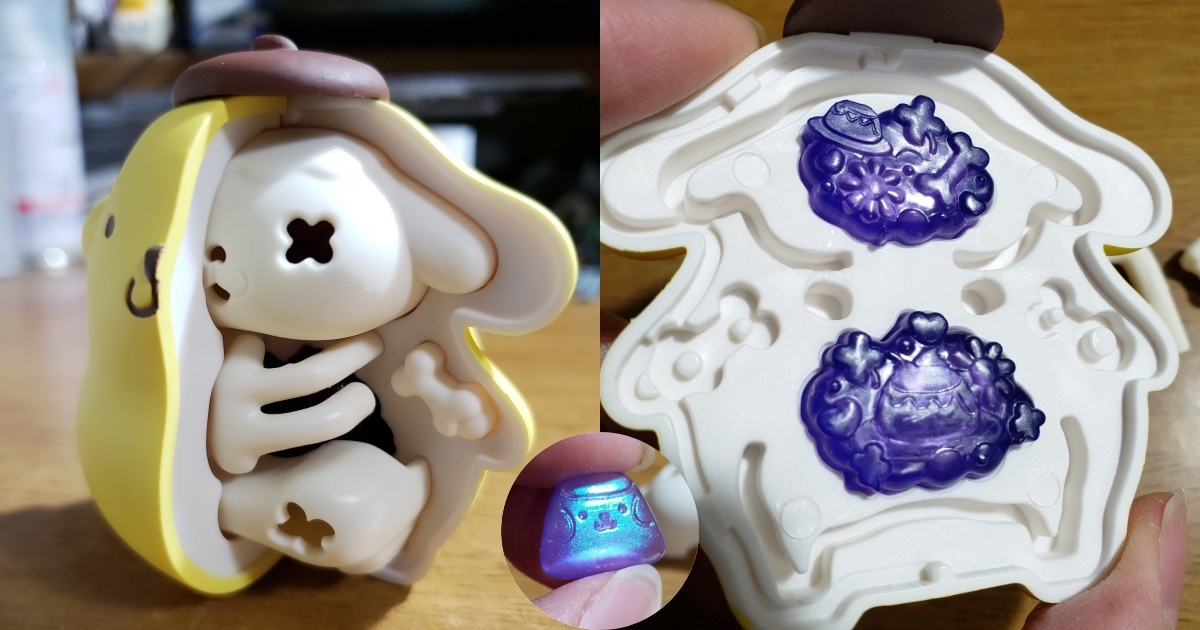 布丁狗的內臟是布丁造型,超可愛!