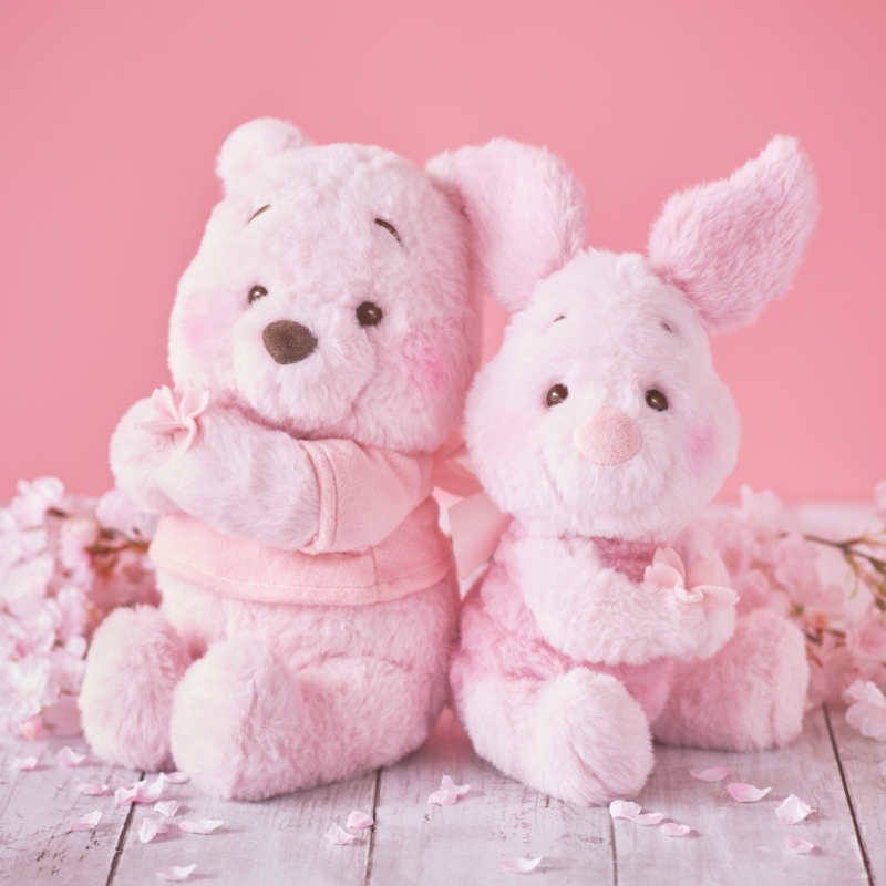 櫻花系列小熊維尼商品