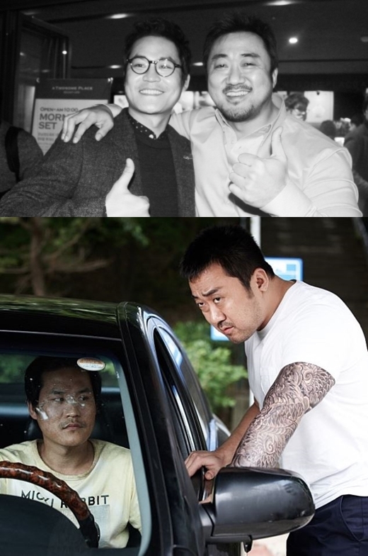 金成均和馬東石因為拍戲成為好友。