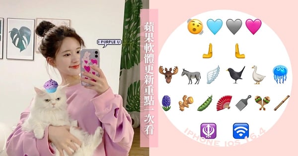 【iOS 16.4懶人包】蘋果「iOS 16.4」12個更新內容一次看：災情整理、全新Emoji、貼心功能登場♡