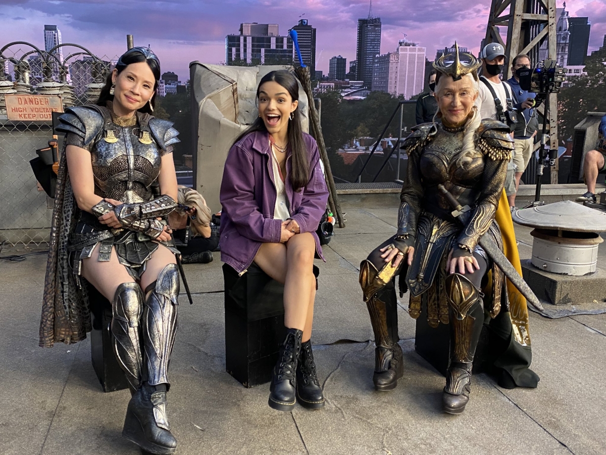 《沙贊2》亞裔的劉玉玲與Rachel Zegler合作愉快